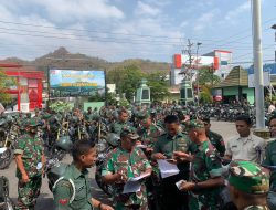 Ratusan Kendaraan Dinas Jajaran Kodim Wonogiri Beserta Pemiliknya Diperiksa Tim Dari Slogdam IV/Diponegoro