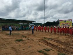 Kapolsek Air Besar Hadiri Apel Siaga Karhutla di PT. PAS