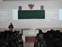 Kumpulkan Personil Dandim 0819/Pasuruan Berikan Arahan Kepada Seluruh Anggota