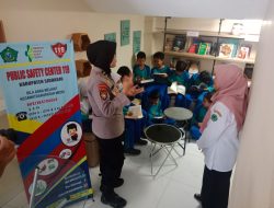 Peduli Literasi, Polisi di Sidoarjo Ajak Pelajar Gemar Baca