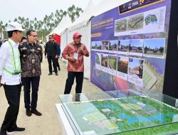 Presiden Jokowi Groundbreaking Pusat Pelatihan Nasional PSSI di IKN