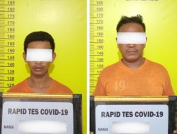 Curi Sepeda Motor di Kampung Sendiri, 2 Pria Ditangkap Polsek Kubu