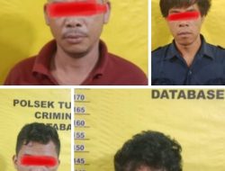 Pelaku Curat Berikut Penadah Berhasil Diamankan Polsek Tualang