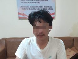 Sering Transaksi di Pos Ronda, Pengedar Sabu Ditangkap Satnarkoba Polres Kampar