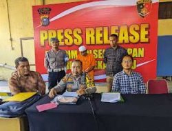 Cabuli Tiga Anak Dibawah Umur, Kakek Bejat Ditangkap Unit Reskrim Polsek Tampan