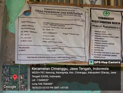 Rehabilitasi Ruang Kelas Rusak SDN Karangreja 01 Kec. Cimanggu (BANKEU) diduga Amburadul baik Pelaksanaanya dan Pengawasannya