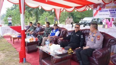 Bersempena HUT Humas Polri Ke 72, Polda Riau dan Polres Dumai Lakukan Penanaman Pohon di Pesisir Pantai