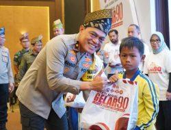 Peringati 33 Tahun Pengabdian, Alumni AKABRI 1990 di Riau Gelar Baksos