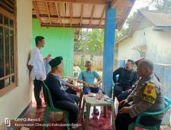 Silahturahmi Warga Binaan Beri Himbauan Kamtibmas dan Ajak Jaga Kamtibmas serta Cegah TPPO Dilakukan Bhabinkamtibmas Wilayah Polsek Cileungsi
