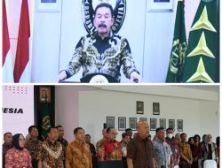 Kejati Jabar Bersama Jajaran Ikut Kunjungan Kerja Jaksa Agung Secara Virtual