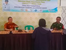 Sinergitas TNI – Polri Wilayah Polsek Ciampea Sambang Warga Binaan Beri Himbauan Kamtibmas dan Ajak Cegah TPPO
