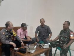 Giat Sinergitas TNI-POLRI Dalam Rangka Sambang Desa Caringin Wilayah Hukum Polsek Caringin Berikan Himbauan Kamtibmas Dan Ajak Cegah TPPO