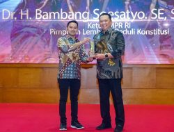 Ketua MPR RI Bamsoet Raih Penghargaan KWP Award 2023 dari Koordinatoriat Wartawan Parlemen