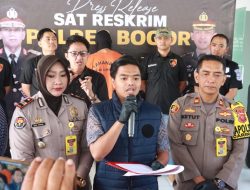 Polres Bogor Tangkap Pelaku Penganiayaan Yang di Lakukan Seorang Pria Kepada Mantan Istrinya