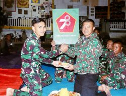 Satgas Yonif 330 Tri Dharma Gelar Doa Bersama, Dalam Rangka HUT ke 78 TNI di Intan Jaya