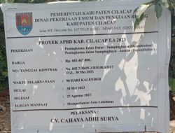 CV. C A S, Diduga Mengarah Kepada Merugikan Negara!!