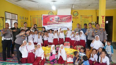Dalam Rangka Hari Jadi ke 1, Alumni SIP Angkatan 51 Polda Riau Gelar Bakti Sosial di Panti Asuhan