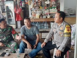 Sinergitas TNI-POLRI Wilayah Hukum Polsek Parungpanjang Melaksanakan Giat Silaturahmi Kamtibmas dan Ajak Cegah TPPO