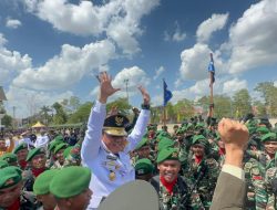 Peringati HUT ke-78 TNI, Pj. Gubernur Sultra Perkuat Kerja Sama dengan TNI Hadapi Pemilu