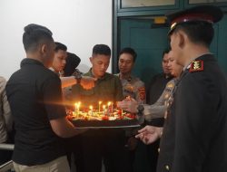 Kapolres Bogor dan Jajarannya Berikan Kejutan Ke Kodim 0621 di HUT TNI ke-78