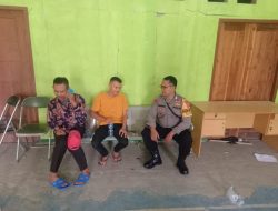 BHABINKAMTIBMAS WILAYAH HUKUM POLSEK CIGUDEG MELAKSANAKAN SAMBANG KEPADA TOKOH PEMUDA DAN AJAK JAGA KAMTIBMAS SERTA CEGAH TPPO