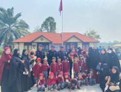 Wisata Juang Murid TK Sophiyya di Mako Batalyon C Pelopor Satbrimob Polda Kalbar