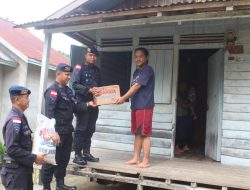 Jum’at Berkah Brimob Kalbar Berbagi Kebahagiaan Antar Sesama
