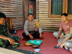 Sinergitas TNI – Polri Wilayah Hukum Polsek Cijeruk Silahturahmi Warga Binaan Beri Himbauan Kamtibmas dan Ajak Cegah TPPO
