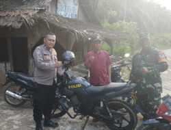 Sinergitas TNI – Polri Wilayah Hukum Polsek Jasinga Giat Monitoring Warga Binaan Beri Himbauan Kamtibmas dan Ajak Jaga Kamtibmas Serta Cegah TPPO