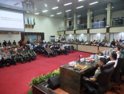 Pj Gubernur Sumsel dan Forkopimda Kumpulkan Bupati/Walikota dan Forkopimda Kabupaten/Kota Bahas Karhutla