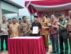 Bawaslu Sumbar Bersama Bawaslu Pessel, Mendeklarasikan Kampung Pengawasan Partisipatif, di Nagari Gurun Panjang Utara, Kecamatan Bayang, Kabupaten Pesisir Selatan