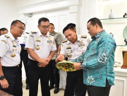 Kepala Bakamla RI Lakukan Courtesy Call ke Pimpinan 1 BPK RI