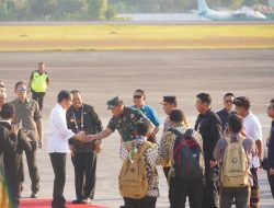 Pimpin KTT AIS Forum 2023, Panglima TNI Sambut Kedatangan Presiden Jokowi Di Bali