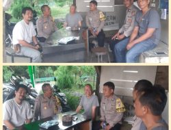 Bhabinkamtibmas Wilayah Hukum Polsek CSR (cisarua) Polres Bogor, Kontrol Pos Kamling dan Sampaikan Pesan Kamtibmas dan Ajak Cegah TPPO