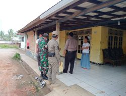 Sinergitas TNI-POLRI Wilayah Hukum Polsek Parungpanjang Polres Bogor Melaksanakan Giat Silaturahmi Kamtibmas dan Ajak Cegah TPPO