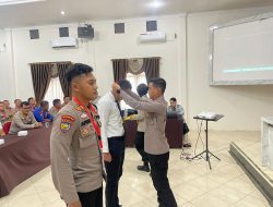 Polres Pelalawan Gelar Latihan Pra Operasi Mantap Brata Lancang Kuning 2023-2024