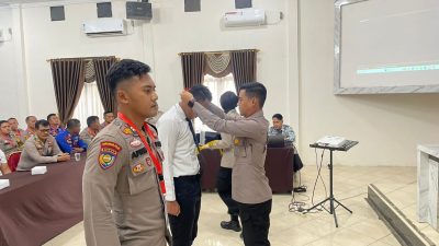 Polres Pelalawan Gelar Latihan Pra Operasi Mantap Brata Lancang Kuning 2023-2024