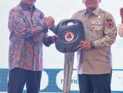 Pj. Gubernur Sultra Sambut Peserta Acara Puncak Bulan PRB 2023 di Kendari