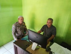 Bhabinkamtibmas Wilayah Hukum Polsek Cibinong Polres Bogor Sambangi Warga Sampaikan Pesan Kamtibmas