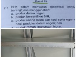 Ditemukan Produk Baja Ringan Made In Viatnam di Proyek Hunian Tetap Desa Malasari