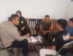 Sinergitas TNI – Polri Desa Gunung Sari Wilayah Hukum Polsek Citeureup Melaksanakan kegiatan Problem Solving Warga Binaan Cipta Kondusifitas Aman Damai