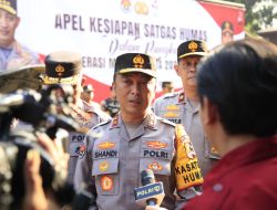 Humas Polri Gelar Pasukan Kesiapan Satgas Humas Dalam Pengamanan Pemilu 2024