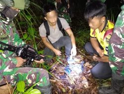 Kembali Dua Pemuda Asal Malaysia Bawa 10 Gram Sabu di Ringkus Satgas Yonarmed 16/TK