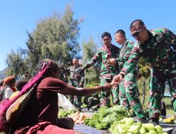 Borong Hasil Bumi (BOHAI), Program Unggulan Satgas Yonif 330, Favorit Mama Papua di Intan Jaya