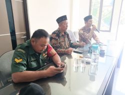 Dorong Pembangunan Desa Babinsa Hadiri Rapat Minggon
