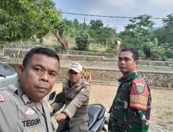 Sinergitas TNI – Polri Wilayah Hukum Polsek Cibinong Monitoring Wilayah Jaga Kondusifitas Kamtibmas Bersinergi Bersama Sat Pol PP Kecamatan