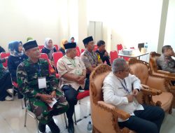 Babinsa Hadiri Penilaian Akreditasi Puskesmas Sriamur
