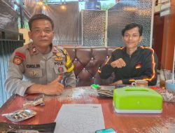 Bhabinkamtibmas Wilayah Hukum Polsek Jasinga Polres Bogor Giat Sambang Sampaikan Pesan Kamtibmas