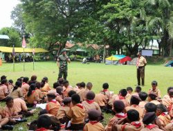 PERJUSAMI SD INPRES 2 SENTANI DI MARKAS YONIF 751/VJS