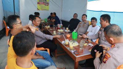 Polres Kuansing Gelar Jumat Curhat Bersama Ketua Pemuda Kelurahan Sungai Jering